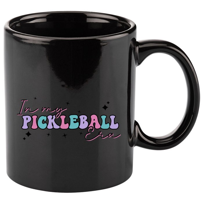 Trendy Pickleball Coach With Saying In My Pickleball Era Great Gift 11oz C Handle Ceramic Mug