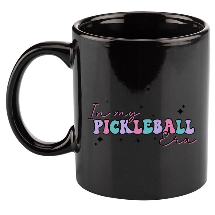 Trendy Pickleball Coach With Saying In My Pickleball Era Great Gift 11oz C Handle Ceramic Mug