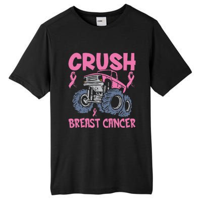 Truck pink Crush Breast Cancer Awareness Tall Fusion ChromaSoft Performance T-Shirt