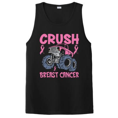 Truck pink Crush Breast Cancer Awareness PosiCharge Competitor Tank