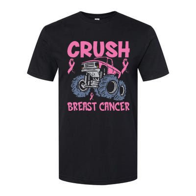 Truck pink Crush Breast Cancer Awareness Softstyle® CVC T-Shirt