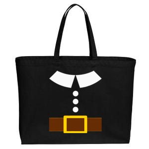 Thanksgiving Pilgrim Costume Turkey Day Cotton Canvas Jumbo Tote