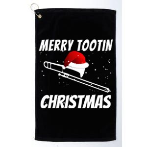 Trombone Player Christmas Cute Music Design Platinum Collection Golf Towel