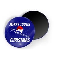 Trombone Player Christmas Cute Music Design Magnet