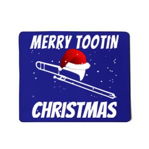 Trombone Player Christmas Cute Music Design Mousepad