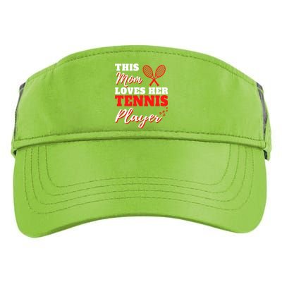 Tennis Player Cute Tennis Sayings For Mom Cute Tennis Meaningful Gift Adult Drive Performance Visor