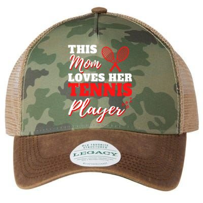 Tennis Player Cute Tennis Sayings For Mom Cute Tennis Meaningful Gift Legacy Tie Dye Trucker Hat