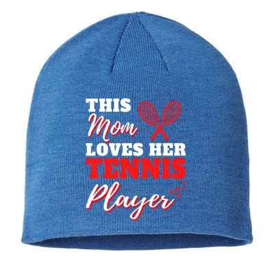 Tennis Player Cute Tennis Sayings For Mom Cute Tennis Meaningful Gift Sustainable Beanie