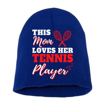 Tennis Player Cute Tennis Sayings For Mom Cute Tennis Meaningful Gift Short Acrylic Beanie