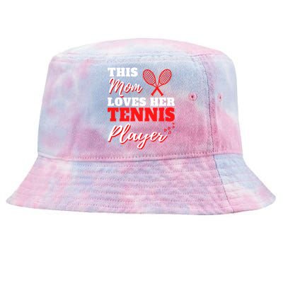 Tennis Player Cute Tennis Sayings For Mom Cute Tennis Meaningful Gift Tie-Dyed Bucket Hat