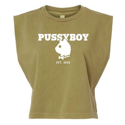 Tboy Pussyboy Cat Est 2024 Garment-Dyed Women's Muscle Tee