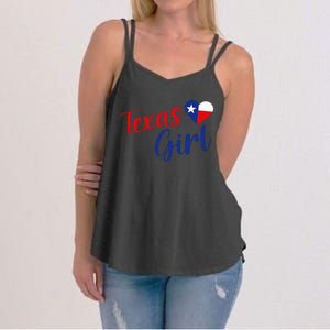 Texas Pride Cute Women Home State Texas Women's Strappy Tank