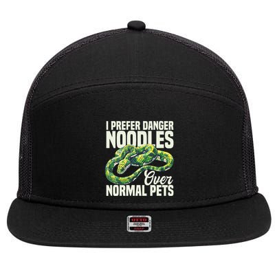 Tree Python Cage Reptile Keeper Snake Food Python 7 Panel Mesh Trucker Snapback Hat