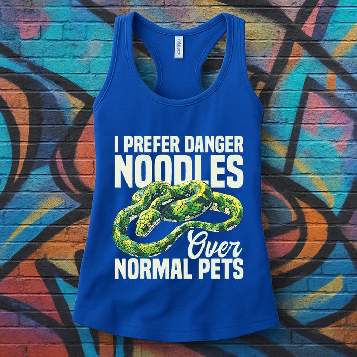 Tree Python Cage Reptile Keeper Snake Food Python Women's Racerback Tank