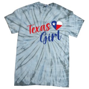 Texas Pride Cute Home State Texas Girl Tie-Dye T-Shirt