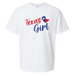 Texas Pride Cute Home State Texas Girl Sueded Cloud Jersey T-Shirt