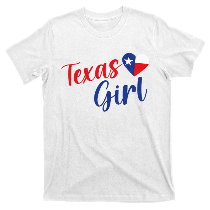 Texas Pride Cute Home State Texas Girl T-Shirt