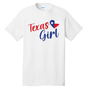 Texas Pride Cute Home State Texas Girl Tall T-Shirt