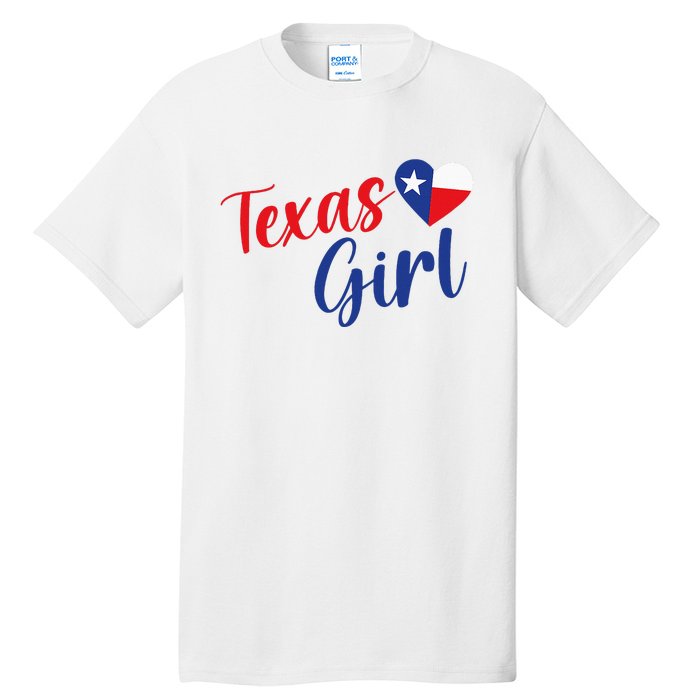 Texas Pride Cute Home State Texas Girl Tall T-Shirt