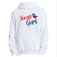 Texas Pride Cute Home State Texas Girl Urban Pullover Hoodie