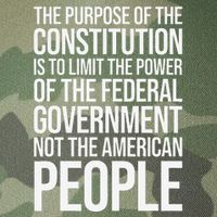 The Purpose Constitution Is Limit Power Of The Federal Legacy Tie Dye Trucker Hat