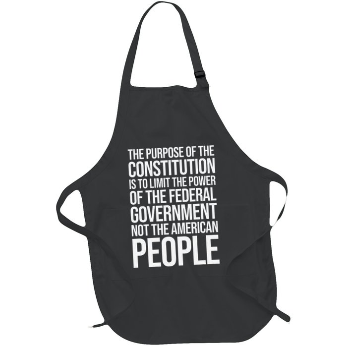 The Purpose Constitution Is Limit Power Of The Federal Apron