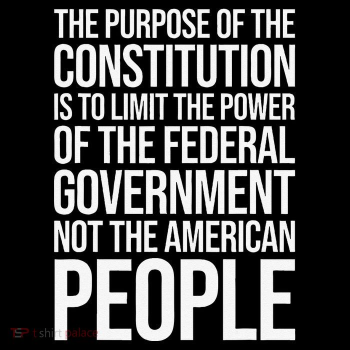 The Purpose Constitution Is Limit Power Of The Federal Backpack