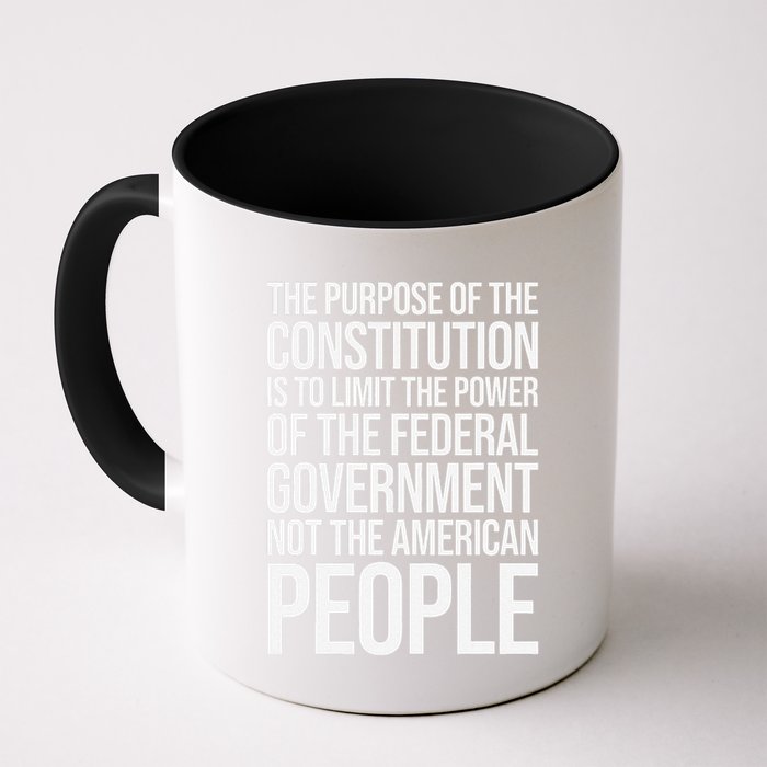 The Purpose Constitution Is Limit Power Of The Federal Mug
