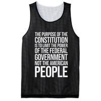 The Purpose Constitution Is Limit Power Of The Federal Mesh Reversible Basketball Jersey Tank