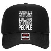 The Purpose Constitution Is Limit Power Of The Federal Trucker Hat