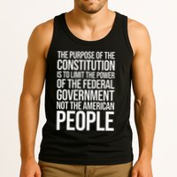 The Purpose Constitution Is Limit Power Of The Federal Tank Top