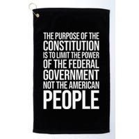 The Purpose Constitution Is Limit Power Of The Federal Golf Towel