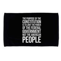 The Purpose Constitution Is Limit Power Of The Federal Microfiber Hand Towel