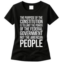 The Purpose Constitution Is Limit Power Of The Federal Womens T-Shirt