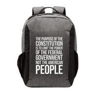 The Purpose Constitution Is Limit Power Of The Federal Vector Backpack