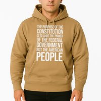 The Purpose Constitution Is Limit Power Of The Federal Hoodie