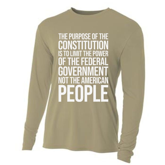 The Purpose Constitution Is Limit Power Of The Federal Cooling Performance Long Sleeve Crew