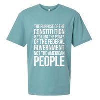 The Purpose Constitution Is Limit Power Of The Federal Sueded Cloud Jersey T-Shirt