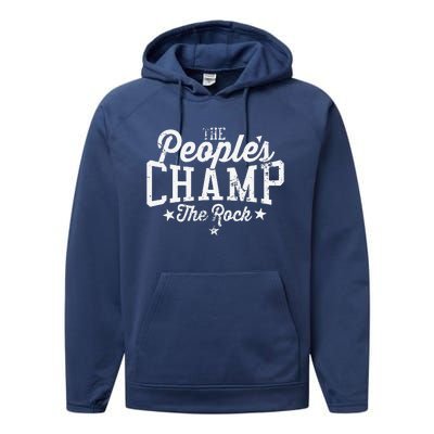 The Peoples Champ The Roc.K Performance Fleece Hoodie