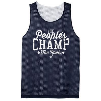 The Peoples Champ The Roc.K Mesh Reversible Basketball Jersey Tank