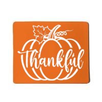 Thankful Pumpkin Cute Cozy Mousepad