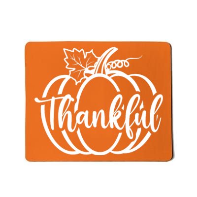 Thankful Pumpkin Cute Cozy Mousepad