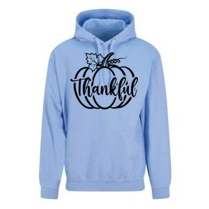 Thankful Pumpkin Cute Cozy Unisex Surf Hoodie