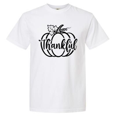 Thankful Pumpkin Cute Cozy Garment-Dyed Heavyweight T-Shirt