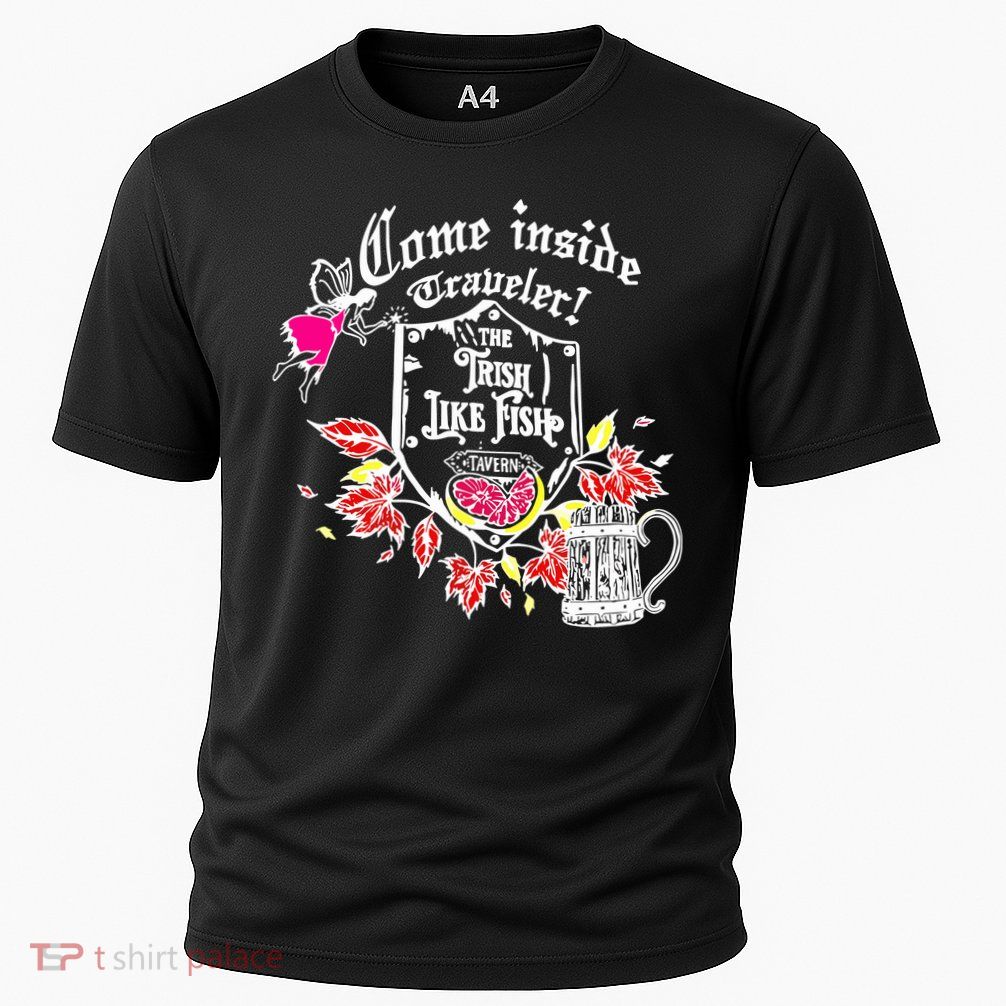Trisha Paytas Come Inside Traveler The Trish Like Fish Tavern Performance Shirt