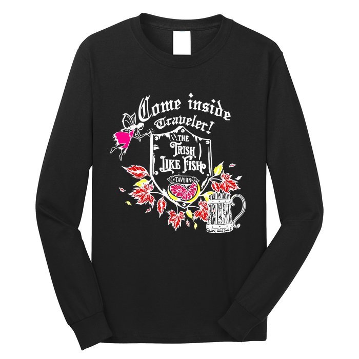 Trisha Paytas Come Inside Traveler The Trish Like Fish Tavern Long Sleeve Shirt