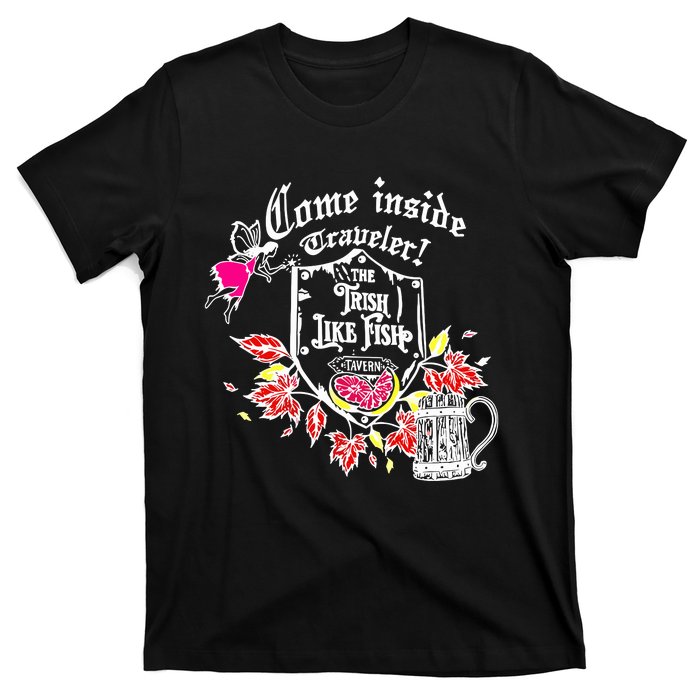 Trisha Paytas Come Inside Traveler The Trish Like Fish Tavern T-Shirt