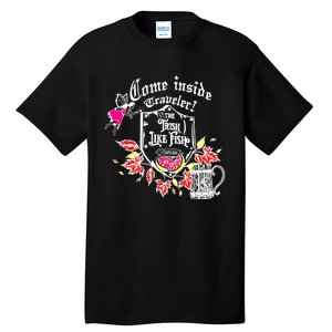 Trisha Paytas Come Inside Traveler The Trish Like Fish Tavern Tall T-Shirt