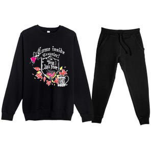 Trisha Paytas Come Inside Traveler The Trish Like Fish Tavern Premium Crewneck Sweatsuit Set