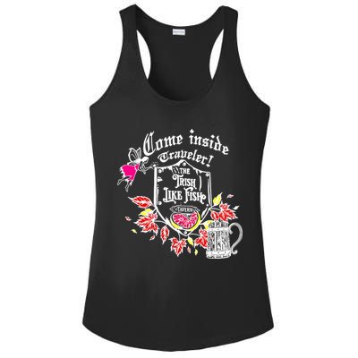 Trisha Paytas Come Inside Traveler The Trish Like Fish Tavern Ladies PosiCharge Competitor Racerback Tank